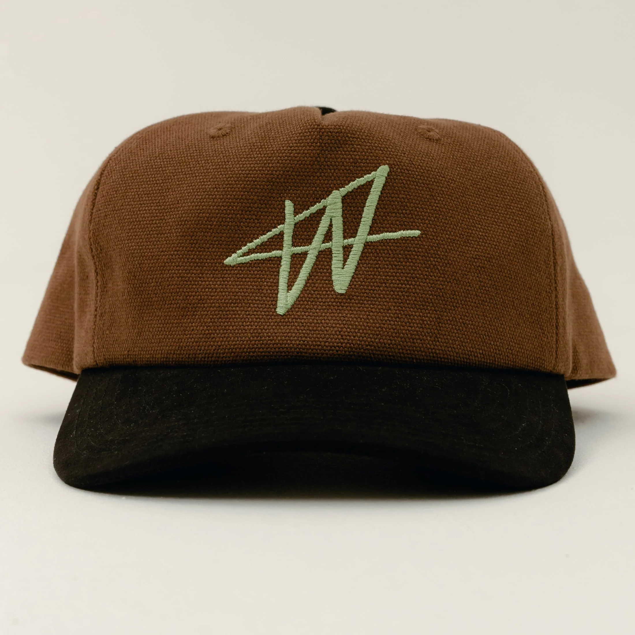 Chain Stitch 5 Panel Hat (Mocha)