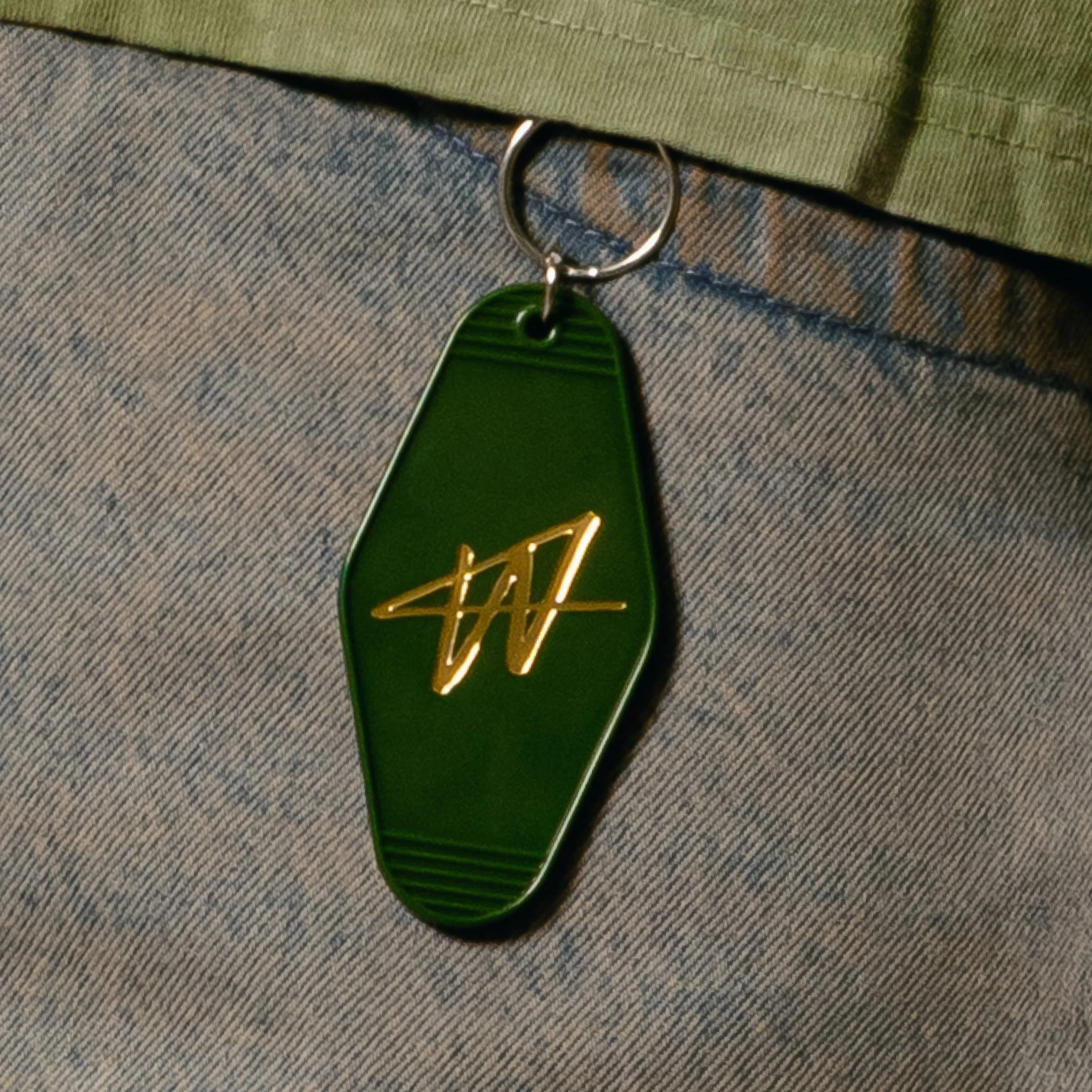 Motel Check Out Keychain