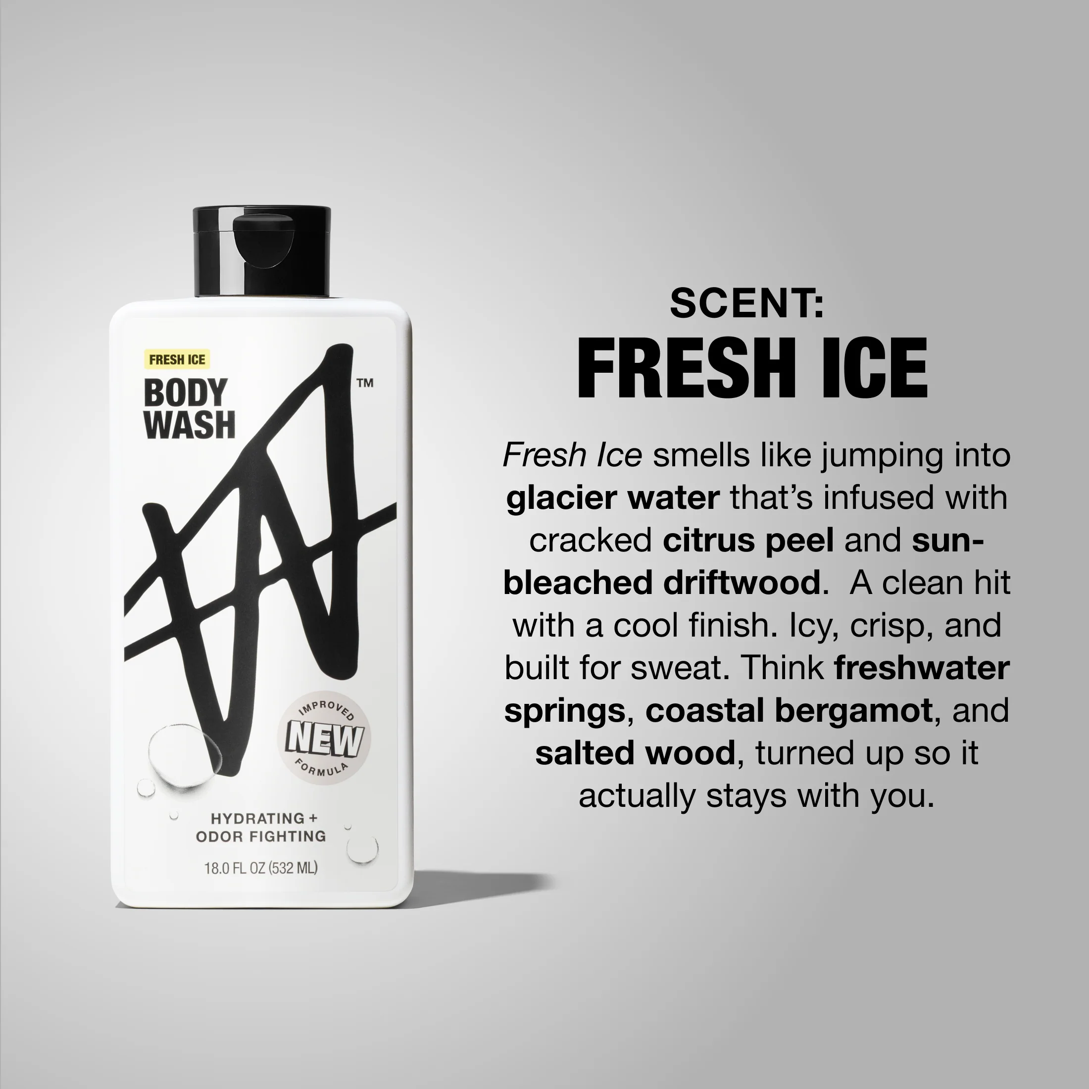 Hydrating Body Wash - Fresh Ice - Image 4